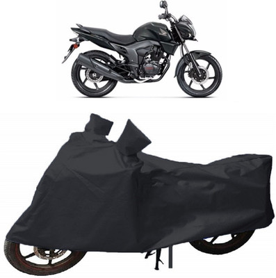 ENTIRELY ELITE Waterproof Two Wheeler Cover for Honda(Trigger, Black)