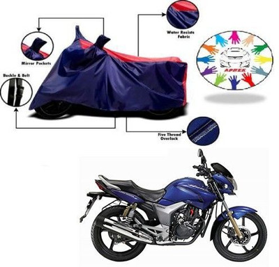DeepShakshi AUTOMOTIVE Waterproof Two Wheeler Cover for Hero(CBZ TYPE 1, Blue, Red)