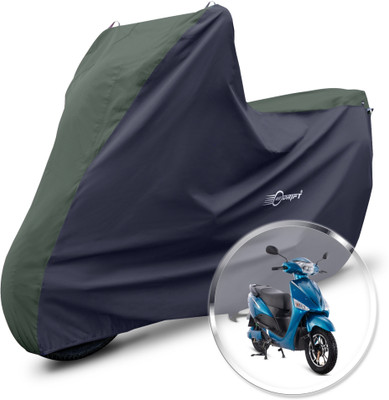Neodrift Two Wheeler Cover for Hero(Electric Optima, Green, Black)