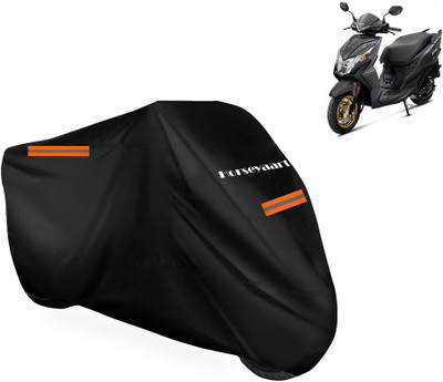 Horseyaart Waterproof Two Wheeler Cover for Honda(Dio, Black)