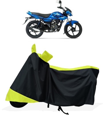 Tricway Two Wheeler Cover for Bajaj(XCD 125cc, Yellow)