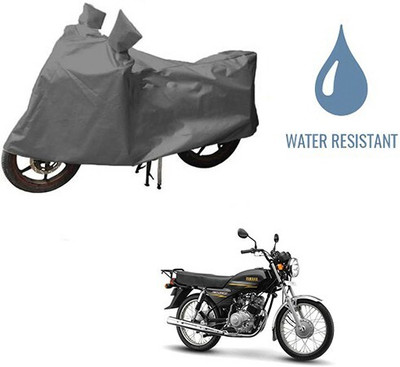 DeepShakshi AUTOMOTIVE Waterproof Two Wheeler Cover for Yamaha(Crux, Grey)