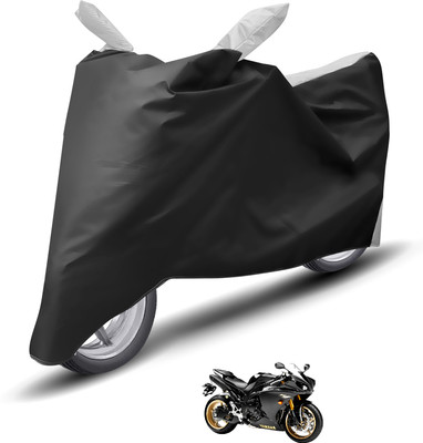 Caronix Waterproof Two Wheeler Cover for Yamaha(YZF R1, Silver)