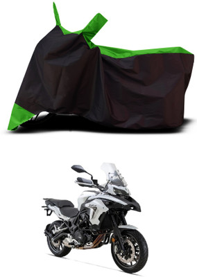 VESMEI Two Wheeler Cover for TVS(Teenz, Green)