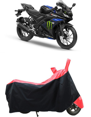 Coxtor Two Wheeler Cover for Yamaha(YZF R15 V3 Moto GP Edition, Red)