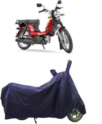 Coxtor Waterproof Two Wheeler Cover for TVS(XL 100 Heavy Duty BS6, Blue)