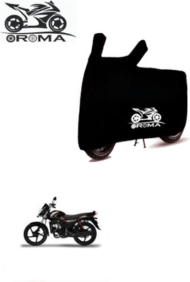 THE REAL ARV Waterproof Two Wheeler Cover for Mahindra(Pantero, Black)