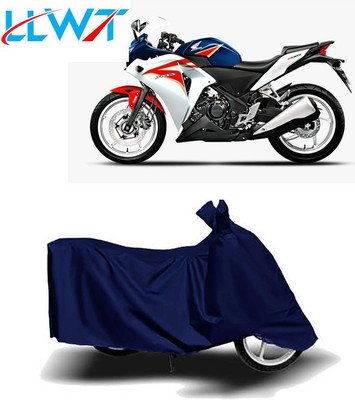 KPIND Waterproof Two Wheeler Cover for Honda(CBR 250R, Blue)
