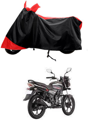 GROFATIK Two Wheeler Cover for Bajaj(Discover 110, Red)