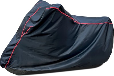 AUTOCAD Waterproof Two Wheeler Cover for Honda(Dream Neo, Black, Red)