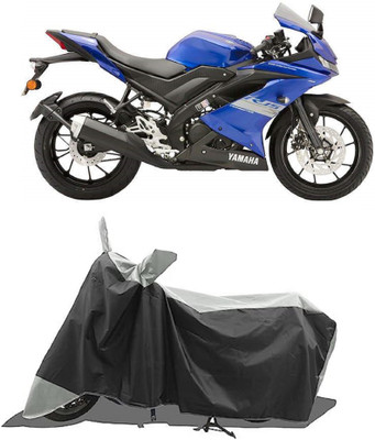 GROFATIK Two Wheeler Cover for Yamaha(R15S BS6, Grey)