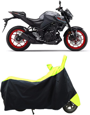 Coxtor Waterproof Two Wheeler Cover for Yamaha(MT 03 BS6, Yellow)