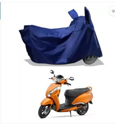 Tritika Waterproof Two Wheeler Cover for TVS(NTORQ, Blue)