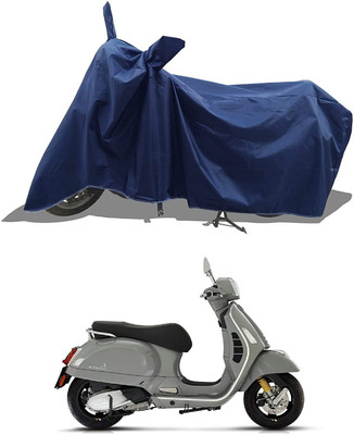 KEDIT Two Wheeler Cover for Vespa(GTS 300, Blue)