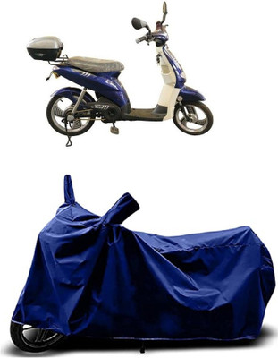 VESMEI Two Wheeler Cover for Hero(E Lite, Blue)