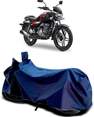 AASHTIK MART Two Wheeler Cover for Bajaj(V15, Blue)