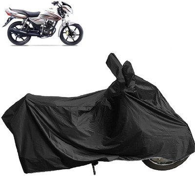MMSSTAR Waterproof Two Wheeler Cover for TVS(Phoenix 125, Black)