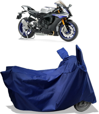 Amexride Two Wheeler Cover for Yamaha(YZF R1M, Blue)