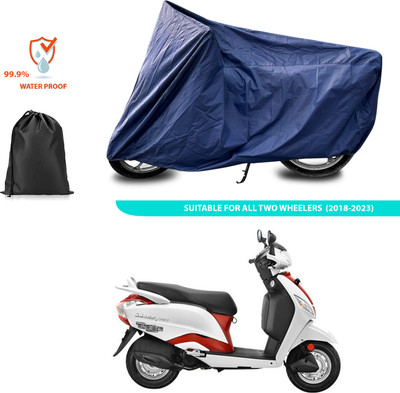 GOSHIV-car and bike accessories Waterproof Two Wheeler Cover for Hero(Maestro, Blue)