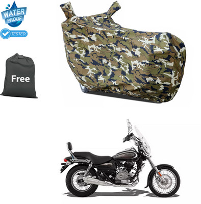 CODOKI Waterproof Two Wheeler Cover for Bajaj(Avenger 220 Cruise, Yellow)