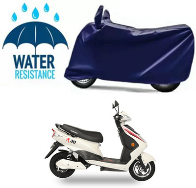 Furious3D Two Wheeler Cover for Okinawa(R30 electric scooter, Blue)