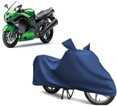 EGAL Waterproof Two Wheeler Cover for Kawasaki(Ninja ZX-14R, Blue)