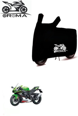 AutoRash Waterproof Two Wheeler Cover for Kawasaki(Ninja ZX-10R, Black)