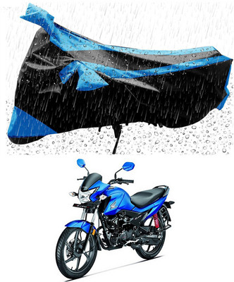 MMSSTAR Waterproof Two Wheeler Cover for Honda(Livo, Blue, Black)