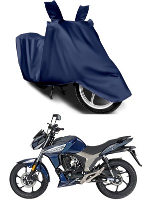 Genipap Two Wheeler Cover for Royal Enfield(Thunderbird 500, Blue)