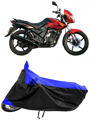GROFATIK Two Wheeler Cover for TVS(Flame DS 125, Blue)