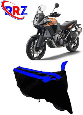 RRZ Waterproof Two Wheeler Cover for KTM(1050 Adventure, Black, Blue)