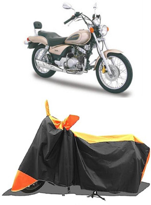 GROFATIK Two Wheeler Cover for Yamaha(Enticer, Orange)