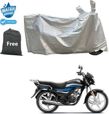 CODOKI Waterproof Two Wheeler Cover for Honda(CD 110 Dream, Silver)