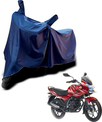 KEDIT Two Wheeler Cover for Bajaj(Discover 150 f, Blue)