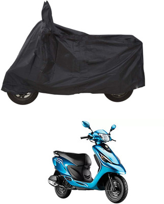 CODOKI Waterproof Two Wheeler Cover for TVS(Scooty Zest, Black)