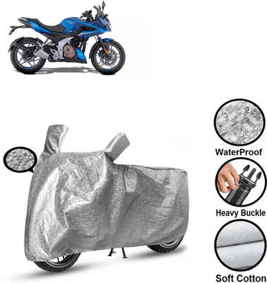 CODOKI Waterproof Two Wheeler Cover for Bajaj(Silver)