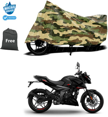 CODOKI Waterproof Two Wheeler Cover for Bajaj(Pulsar N160, Yellow)