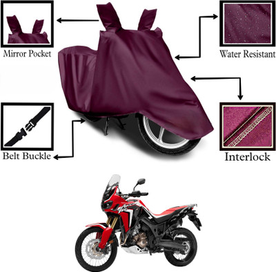 DeepShakshi AUTOMOTIVE Two Wheeler Cover for Honda(CRF 250 L, Maroon)