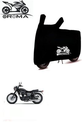 AutoRash Waterproof Two Wheeler Cover for Kawasaki(W800 BS6, Black)