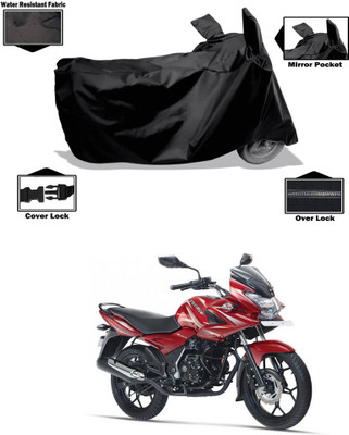 CODOKI Waterproof Two Wheeler Cover for Bajaj(Discover 150 f, Black)