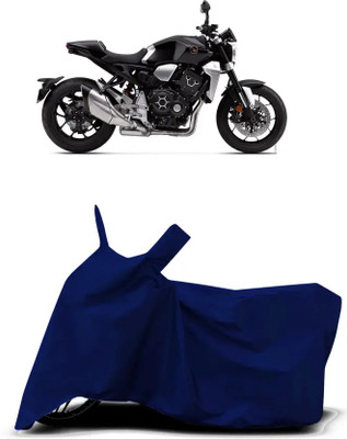 PEDALUP Waterproof Two Wheeler Cover for Honda, Universal For Bike(CB1000R Plus, Blue)