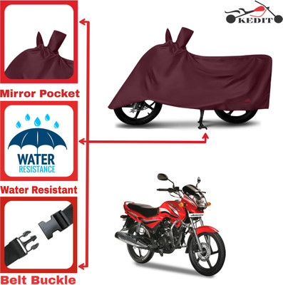 KEDIT Two Wheeler Cover for Hero(Achiever, Maroon)