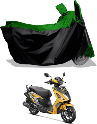 Amexride Two Wheeler Cover for Hero(Maestro Edge 125, Green, Black)