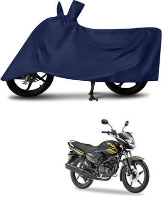 MMSSTAR Waterproof Two Wheeler Cover for Yamaha(Saluto, Blue)