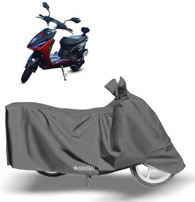 AutoGalaxy Two Wheeler Cover for Avon(E Lite, Grey)
