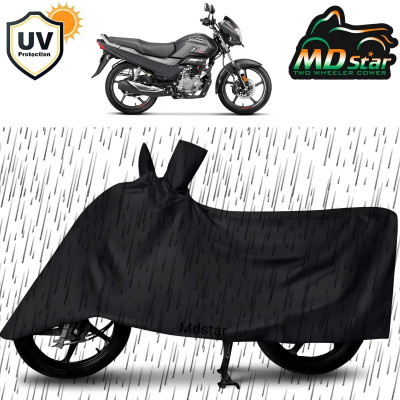 MWBB Two Wheeler Cover for TVS(Electric AXLHE-20, Black)