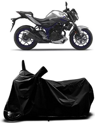VESMEI Two Wheeler Cover for Yamaha(MT-03, Black)