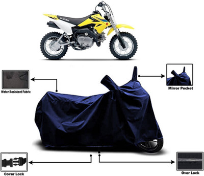 KEDIT Two Wheeler Cover for Suzuki(DR-Z50, Blue)