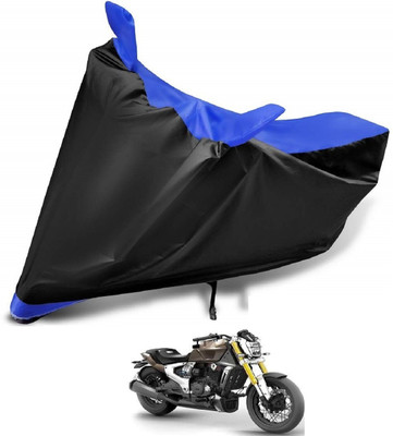 Auto Hub Two Wheeler Cover for TVS(Zeppelin, Blue)
