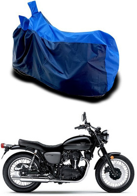 DeepShakshi AUTOMOTIVE Waterproof Two Wheeler Cover for Kawasaki(W800, Blue)